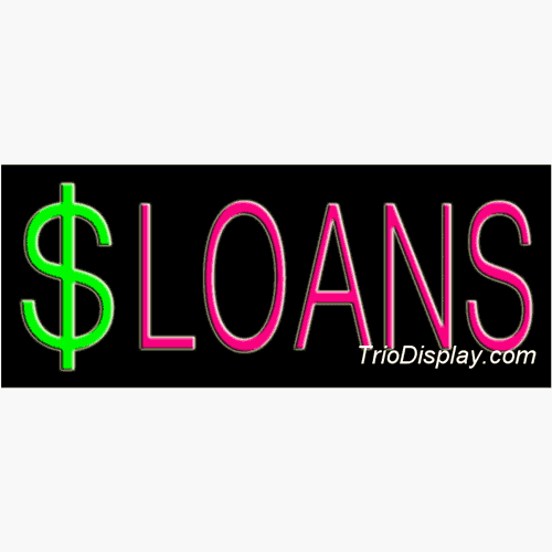 Loans Neon Signs