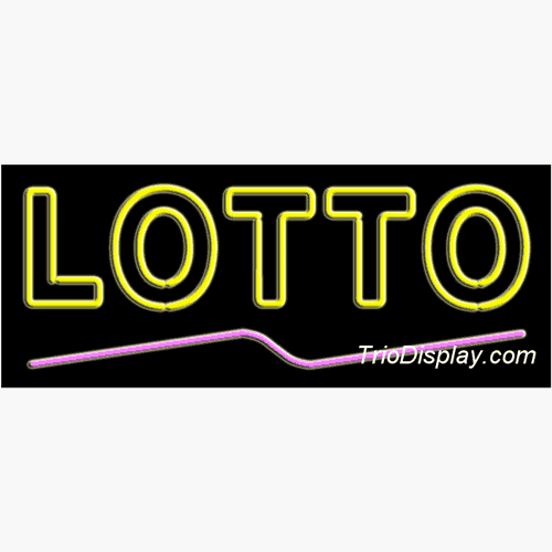 Lotto Neon Signs