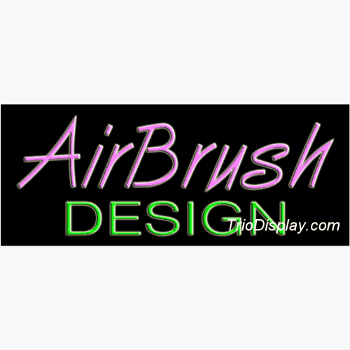Airbrush Neon Signs
