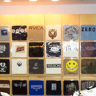Clothing Store Wall Display