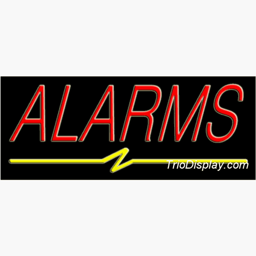 Alarms Neon Signs