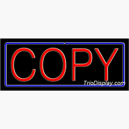 Copy Neon Signs