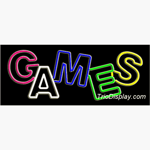 Games Neon Signs