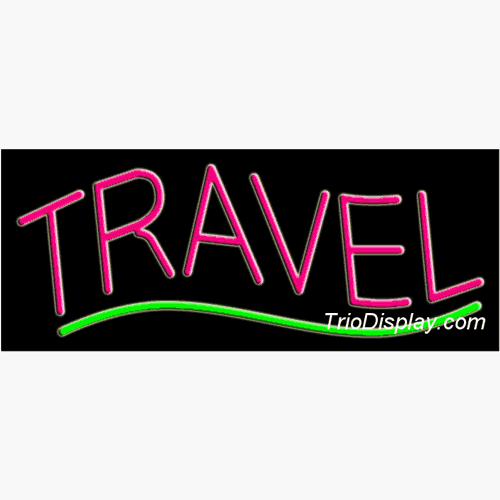 Travel Neon Signs
