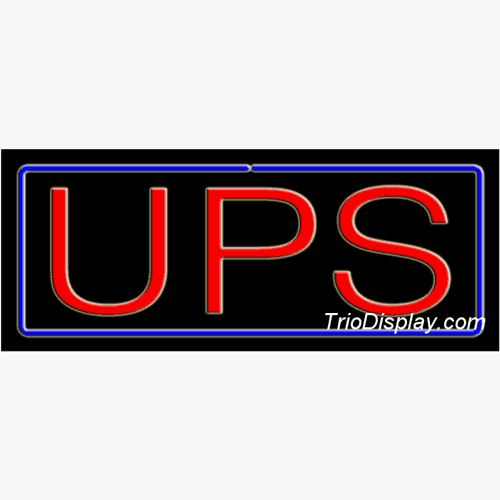UPS Neon Signs