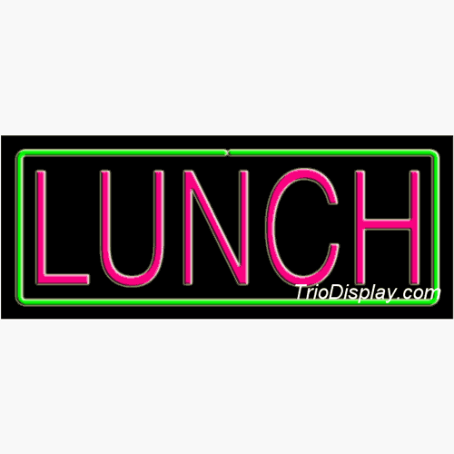 Lunch Neon Signs