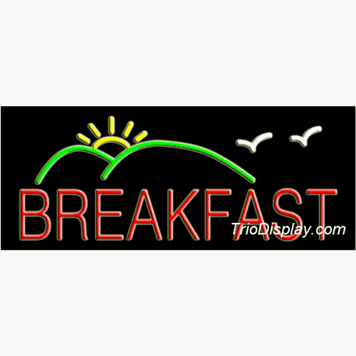 Breakfast Neon Signs