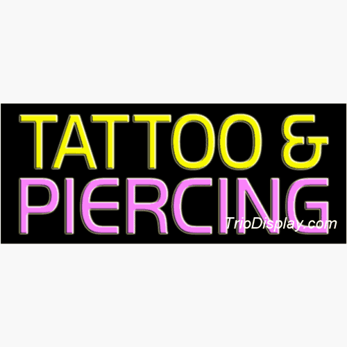 Tattoo/Piercing Neon Signs