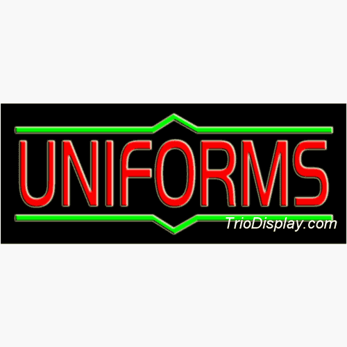 Uniforms Neon Signs