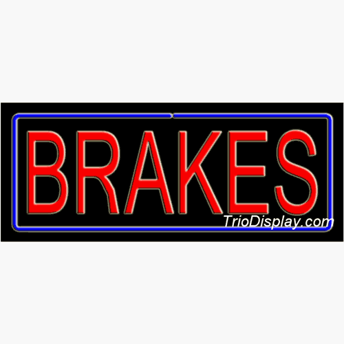 Brakes Neon Signs