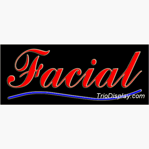 Facial Neon Signs