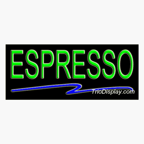 Espresso Neon Signs