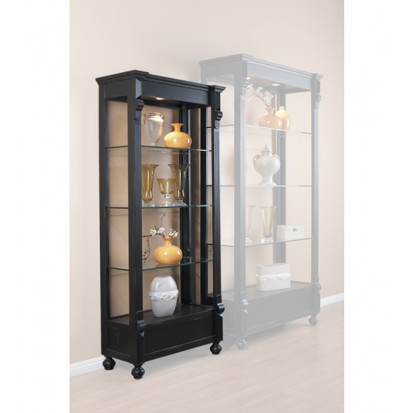 Euro Wall Unit Medium- Pine, Black or White