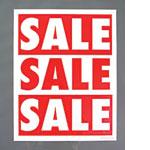 Sale Sale Sale Poster Sign