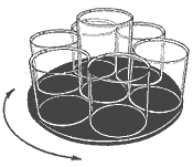 Vertical Cylinder Rotator (Acrylic)