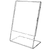 Angled Acrylic Frames