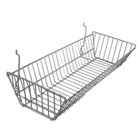 Large Double Sloping Basket (Pack of 6)