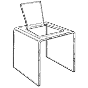 Riser Bowl Display BWR4 4 x 4 (Acrylic)