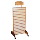 Standard Wooden Slatwall Merchandiser