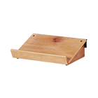 Wooden Slanted Slatwall Shelf