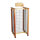 H-Gondola Standard Wooden Gridwall