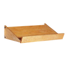 Wooden Slanted Rack Shelf