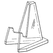 Miniature Triangular Easels