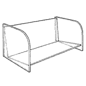 Compact-Disc Shelves (Acrylic)