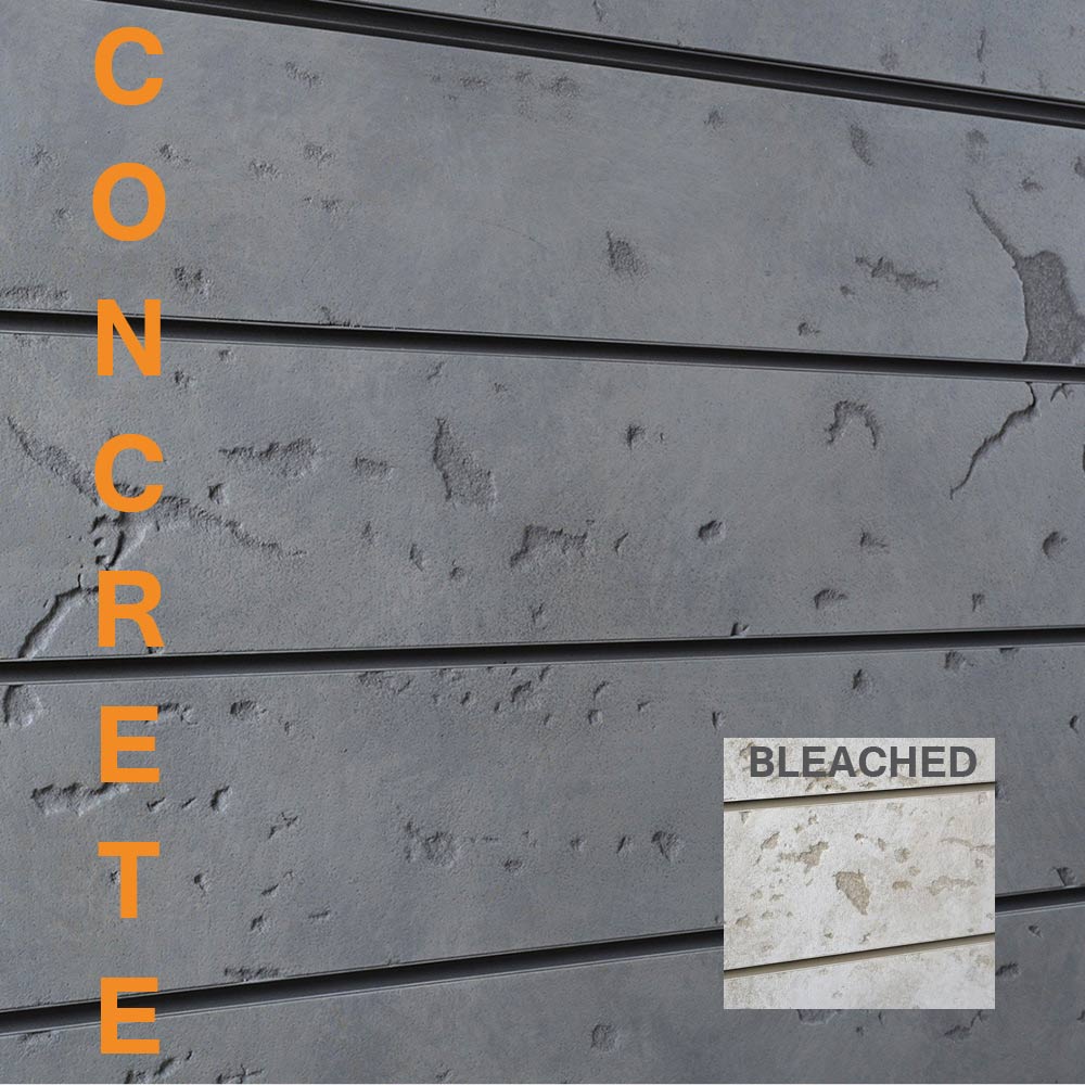 Concrete Textured Slatwall