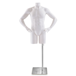 Male Fiberglass Torso: Style 2