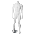 White Headless Male Mannequin 1