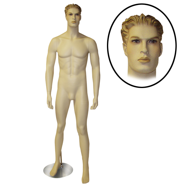 Male Mannequin with Molded Hair – Preferred Projects