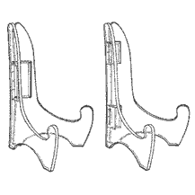 Handmade Hinged Easels