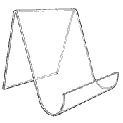 J-Series Easel J3555 5 1/2 x 3 1/2 (Acrylic)