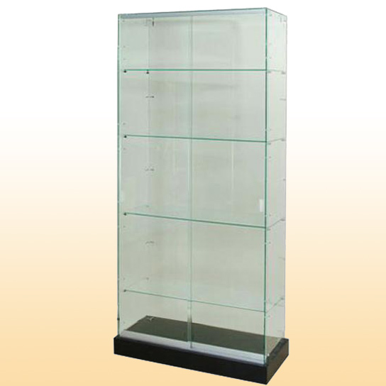 80"H x 36"W - Glass Tower w/ Lock