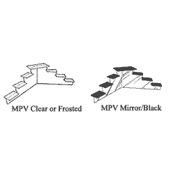 Mini-Platform Stairs: Small (Acrylic)