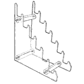 Six Tiered Easels