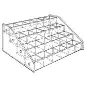 Mini Bin: 4 Trays (acrylics)