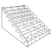 Mini Bin: 8 Trays (acrylics)