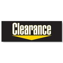 Clearance Signs