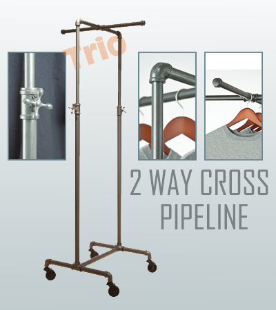 Pipeline 2-Way Cross Bar Rack