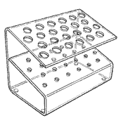 Slanted Countertop Pen Riser 4 1/2 x 6 1/2 (Acrylic)