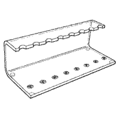 Eight-Pen Display 2 1/2 x 12 (Acrylic)