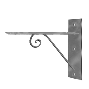 Wall Bracket : [Raw Steel]