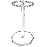 Round-Top Rotators: medium (Acrylic)