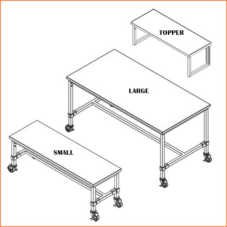 Urban Nesting Table - Topper