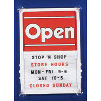 Open/Closed Signs