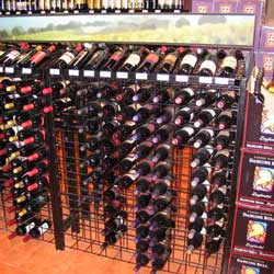 Wire Wine Display