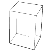 Large Acrylic Block 2" x 8" x 8" (Acrylic)