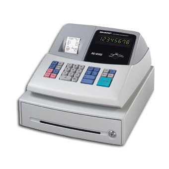 Sharp XE-A102 Cash Register